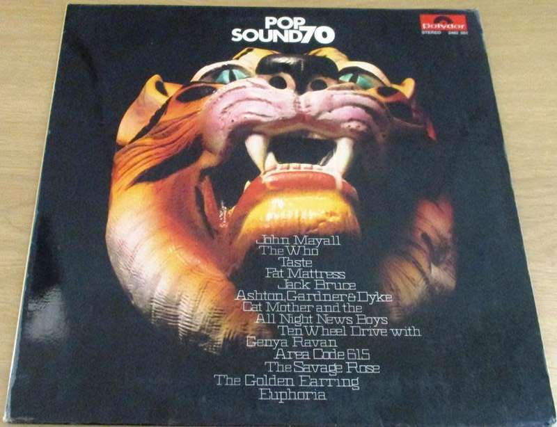 VARIOUS POP SOUND 1970 ORANGE LP VINYL RECORD [Shelf G]
