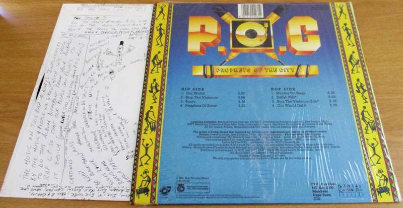 PROPHETS OF THE CITY Our World LP VINYL RECORD