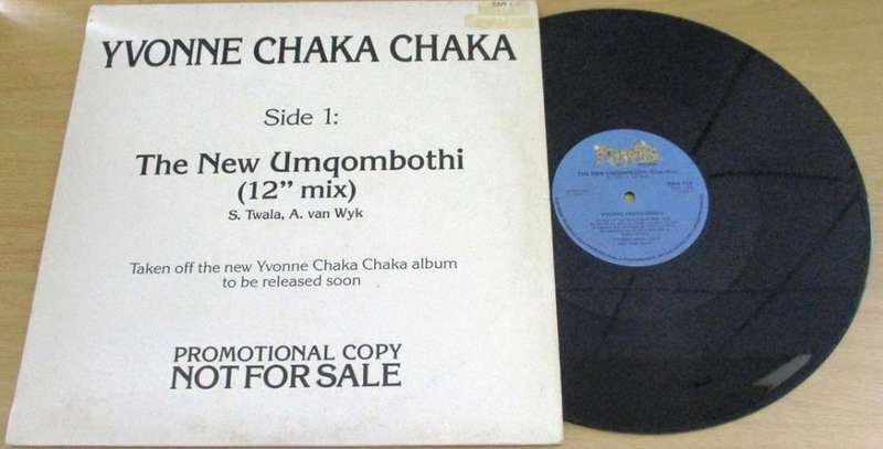 YVONNE CHAKA CHAKA The New Umqombothi 12`Maxi Single PROMO LP VINYL RECORD