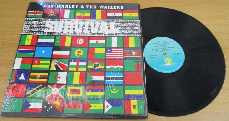 BOB MARLEY and the WAILERS Survival South African Pressing LP VINYL RECORD