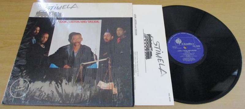 STIMELA Look, Listen and Decide LP VINYL RECORD