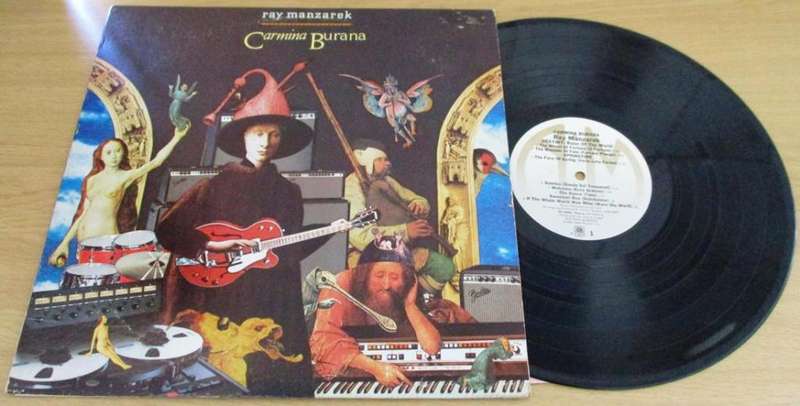 RAY MANZAREK of THE DOORS  LP VINYL RECORD