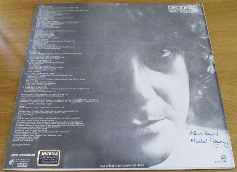 DEODATO Very Together VINYL RECORD