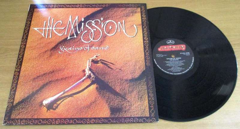 THE MISSION Grains of Sand South African Pressing LP VINYL RECORD
