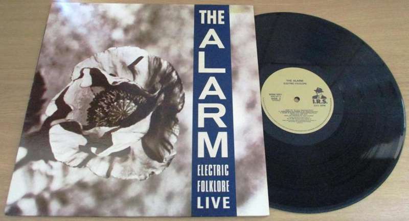 THE ALARM  Electric Folklore Live LP VINYL RECORD