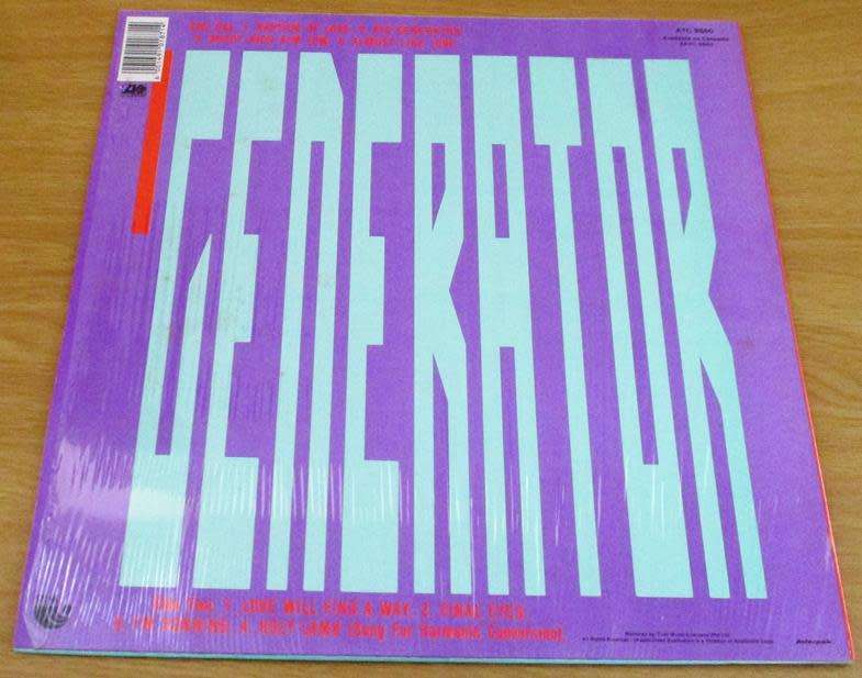 YES BIg Generator LP VINYL RECORD
