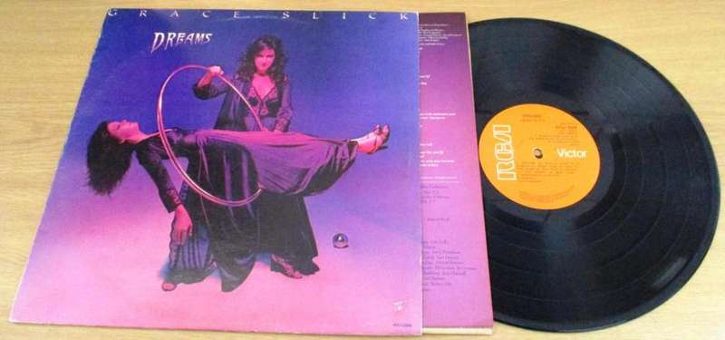 GRACE SLICK Dreams LP VINYL RECORD