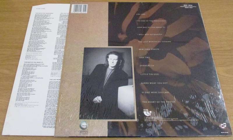 DON HENLEY The End of Innocence LP VINYL RECORD
