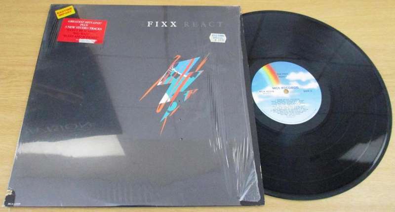 THE FIXX Greatest Hits Live LP VINYL RECORD