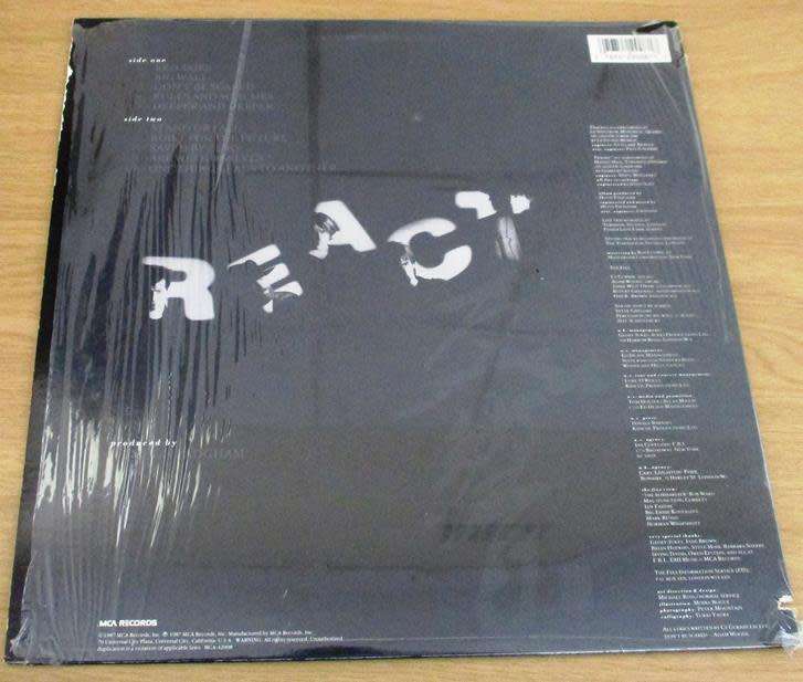 THE FIXX Greatest Hits Live LP VINYL RECORD