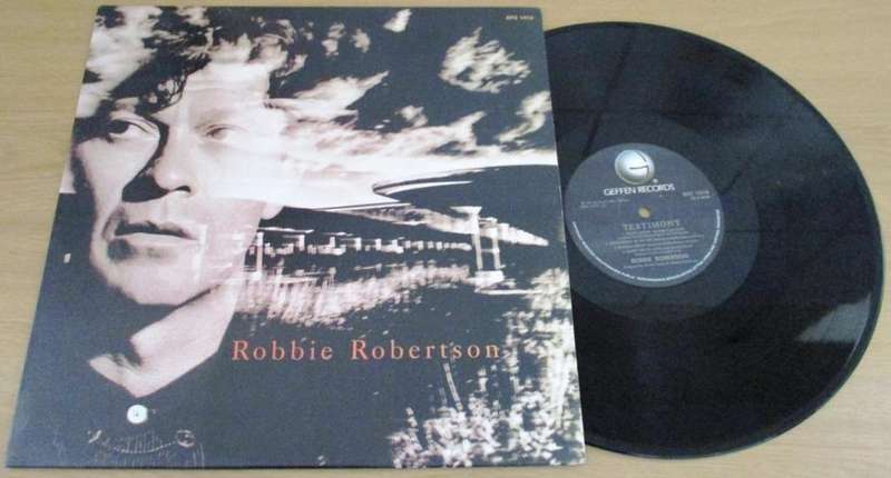 ROBBIE ROBERTSON Testimony LP VINYL RECORD