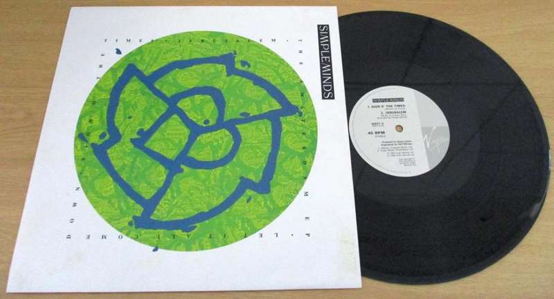 SIMPLE MINDS The Amsterdam E.P. 12`Maxi Single LP VINYL RECORD