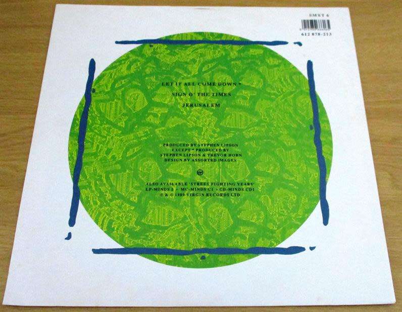 SIMPLE MINDS The Amsterdam E.P. 12`Maxi Single LP VINYL RECORD