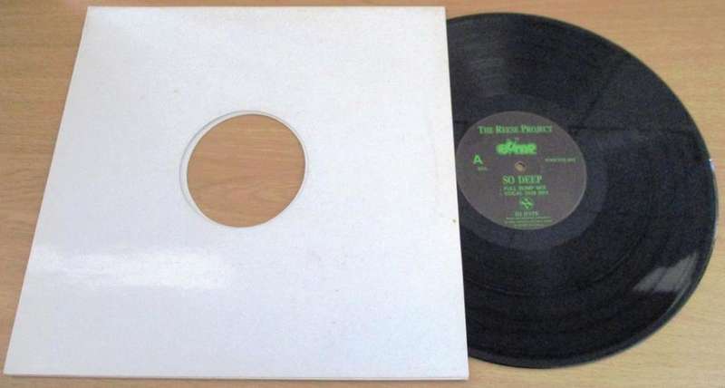 12` Maxi Dance Single : THE REESE PROJECT So Deep 12` VINYL RECORD [HOUSE]