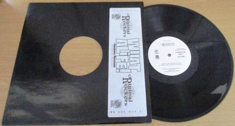 12` Maxi Dance Single : ORIGINAL ROCKERS What A Life! PROMO  12` VINYL RECORD [DUB]