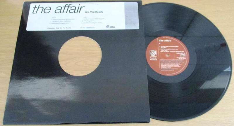12` Maxi Dance Single : THE AFFAIR  Are You Ready 12` VINYL RECORD [house]