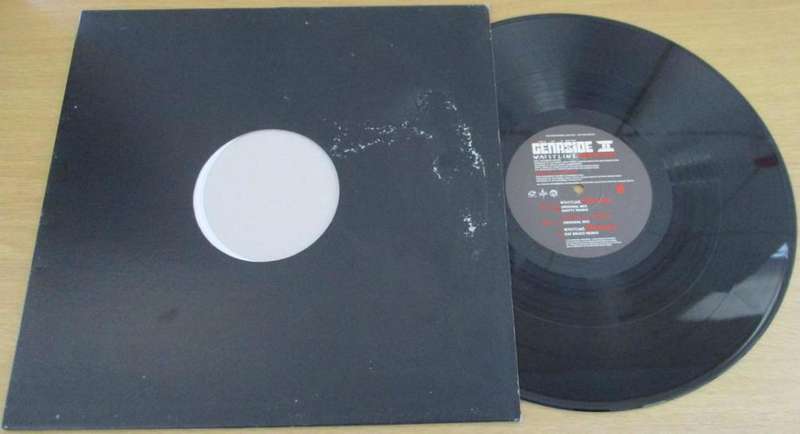 12` Maxi Dance Single : GENASIDE II Waistline Firecracker 4 TRACK PROMO 12` VINYL RECORD [house]