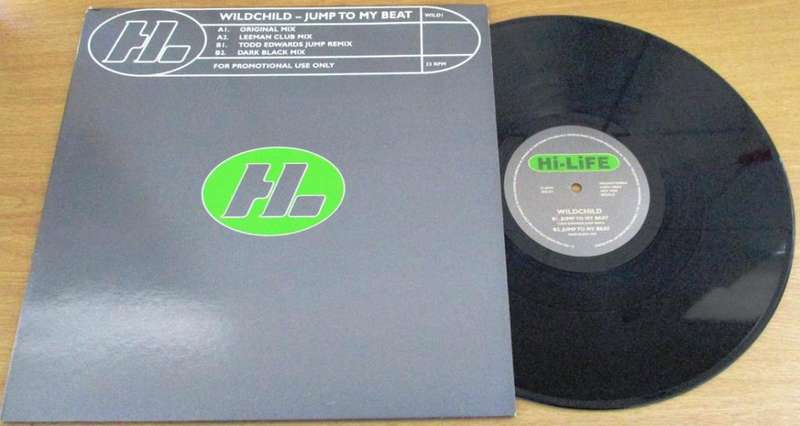 12` Maxi Dance Single : WILDCHILD Jump to my Beat PROMO 4 track 12` VINYL RECORD [Hard house]