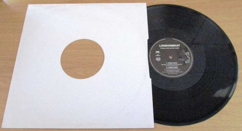 12` Maxi Dance Single : LONDONBEAT  Come Back PROMO 4 track 12` VINYL RECORD [Hard]