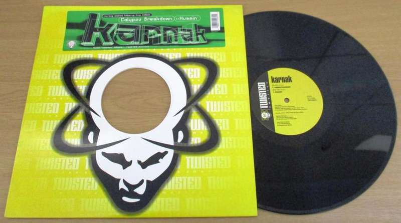 12` Maxi Dance Single: KARNAK Calypso Breakdown / Hummin` 12` VINYL RECORD [Tribal House]