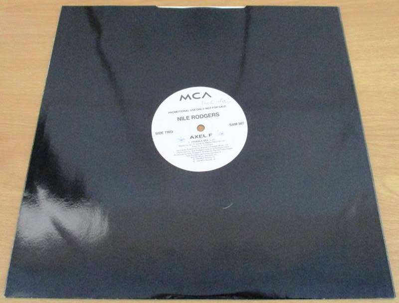 12` Maxi Dance Single: NILE RODGERS Axel F VINYL RECORD [Euro House / Disco]