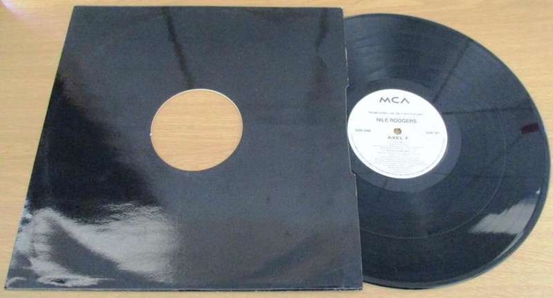 12` Maxi Dance Single: NILE RODGERS Axel F VINYL RECORD [Euro House / Disco]