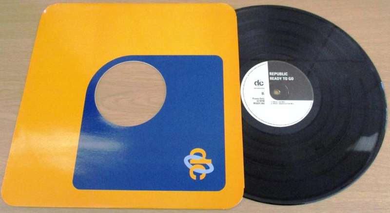 12` Maxi Dance Single: REPUBLICA Ready to Go PROMO 12` VINYL RECORD [SYNTH POP/HOUSE]