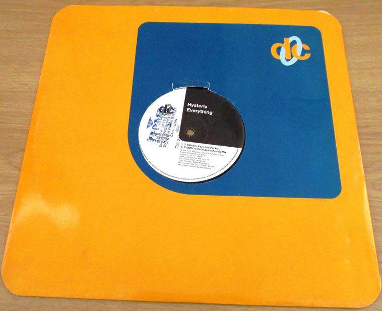 12` Maxi Dance Single: HYSTERIX Everything [with BMG stamp] 4 track PROMO 12` VINYL RECORD [HOUSE]