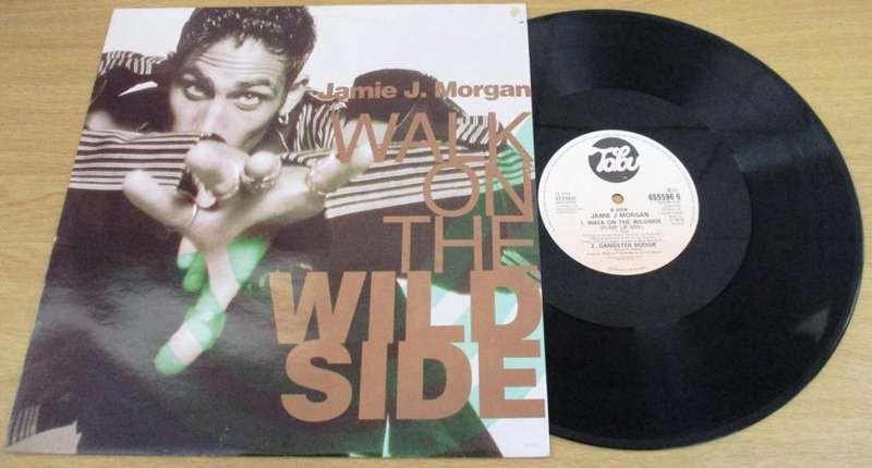 12` Maxi Dance Single: JAMIE J. MORGAN Walk On The Wild Side 12` VINYL RECORD [DOWNTEMPO / SYNTHPOP]