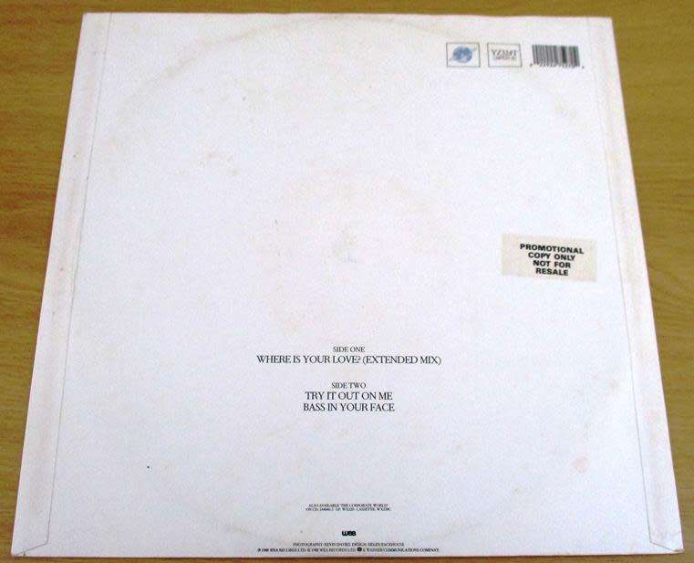 12` Maxi Dance Single: GAIL ANN DORSEY Where is your Love? 12` VINYL RECORD [RnB]
