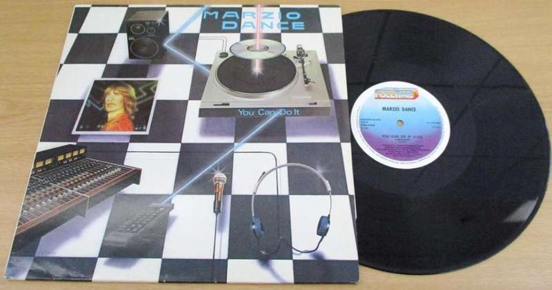 12` Maxi Dance Single: MARZIO DANCE You Can Do It 12` VINYL RECORD [Italo Disco]