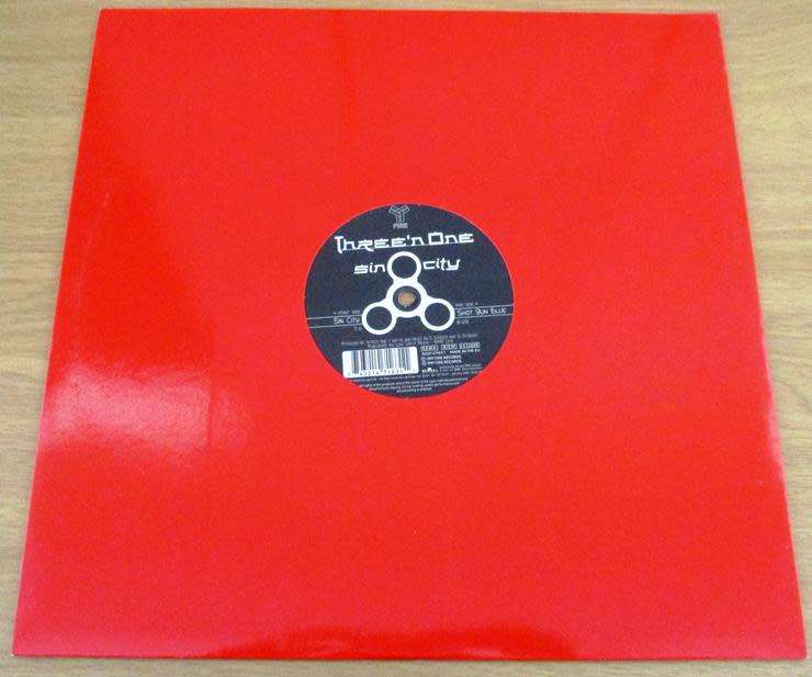 12` Maxi Dance Single: THREE `N ONE Sin City / Shot Gun Blue 12` VINYL RECORD [TECHNO / TRANCE]