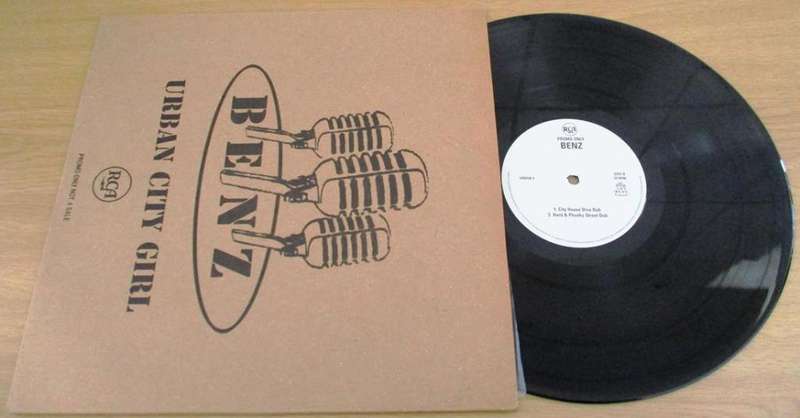 12` Maxi Dance Single: BENZ Urban City Girl 6 Track  12` VINYL RECORD [HOUSE / SOUL]