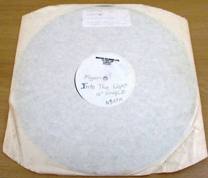 12` Maxi Dance Single: MIGNON Into the LIght PROMO 12` VINYL RECORD [HOUSE]