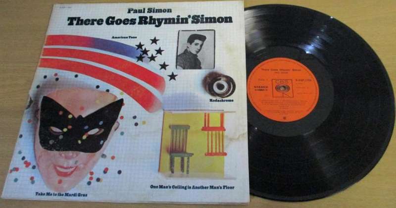 PAUL SIMON There Goes Rhymin` Simon LP VINYL RECORD