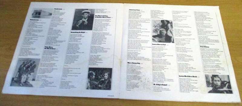 PAUL SIMON There Goes Rhymin` Simon LP VINYL RECORD
