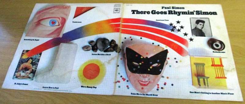 PAUL SIMON There Goes Rhymin` Simon LP VINYL RECORD
