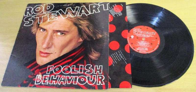 ROD STEWART Foolish Behaviour LP VINYL RECORD