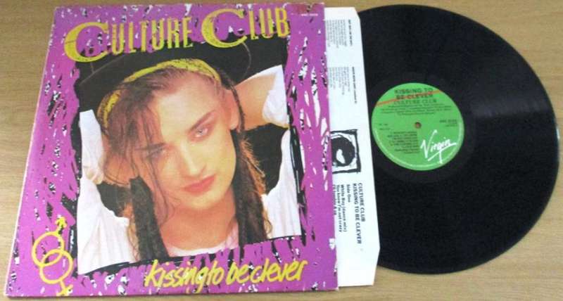 CULTURE CLUB Kissing to be Clever LP VINYL RECORD