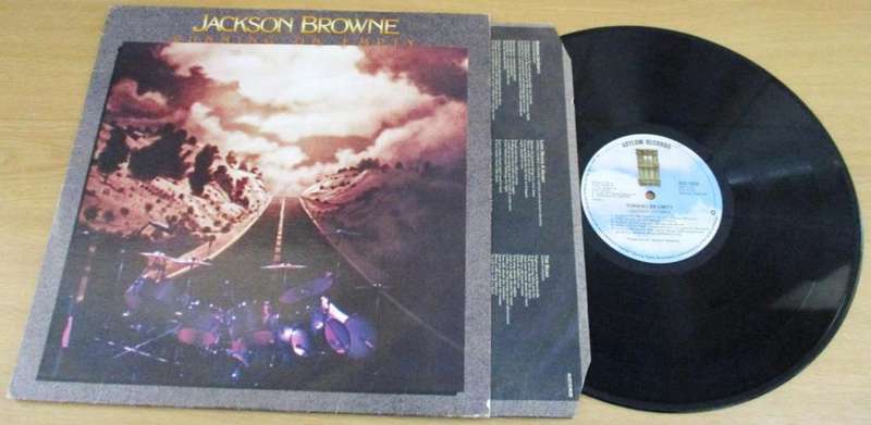 JACKSON BROWNE Running on Empty LP VINYL RECORD