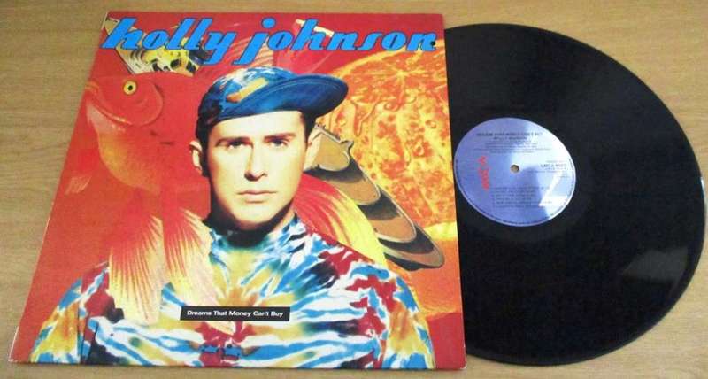 HOLLY JOHNSON of FRANKIE GOES TO HOLLYWOOD Dreams That Money Can`t Buy LP VINYL RECORD