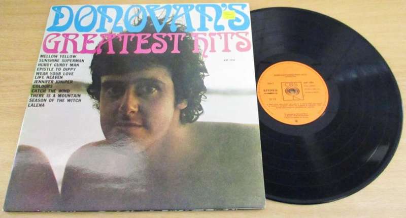 DONOVAN Greatest Hits LP VINYL RECORD