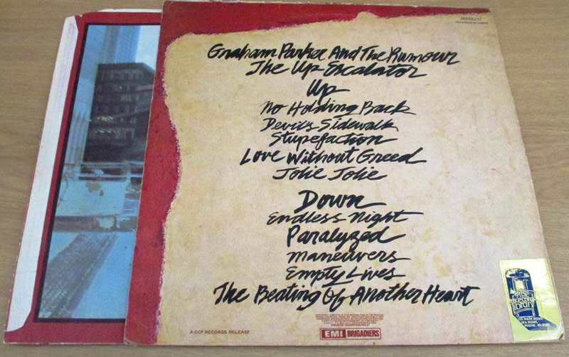 GRAHAM PARKER The Up Escalator VINYL RECORD