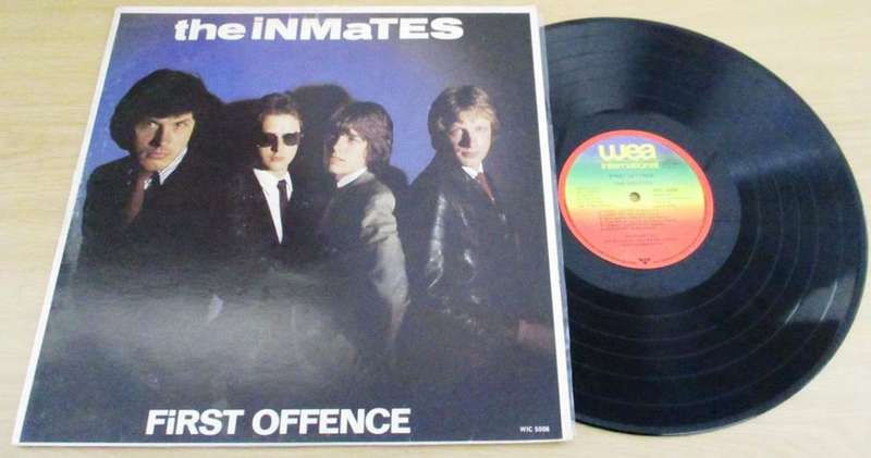THE INMATES First Offence VINYL RECORD