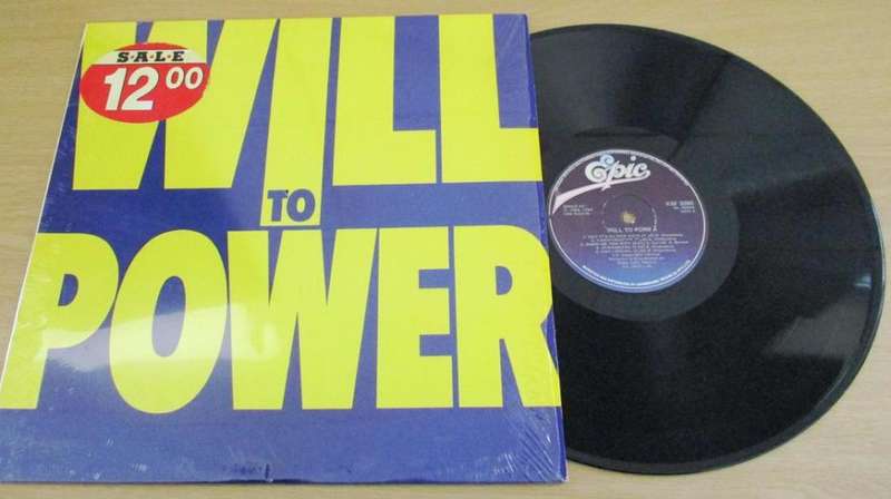 WILL TO POWER Will To Power VINYL RECORD