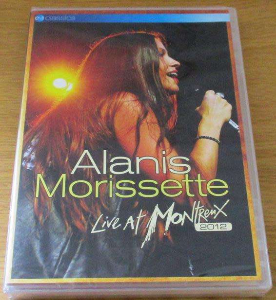 ALANIS MORISSETTE Live at Montreux 2012 DVD