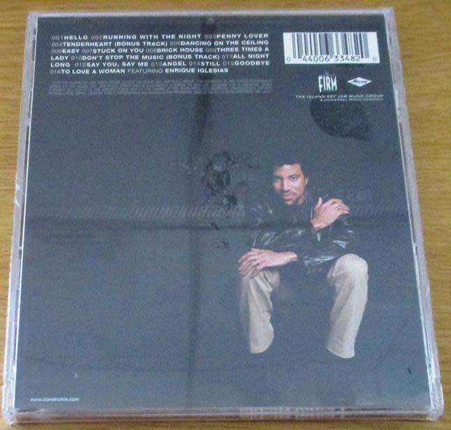 LIONEL RICHIE Encore CD [shelf h]