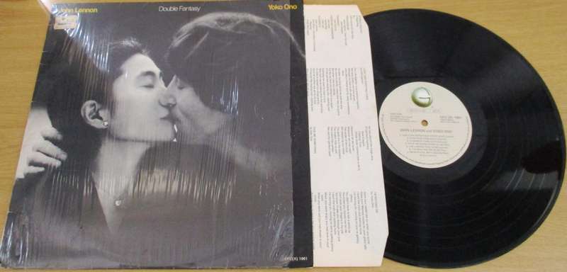 JOHN LENNON Double Fantasy LP VINYL RECORD