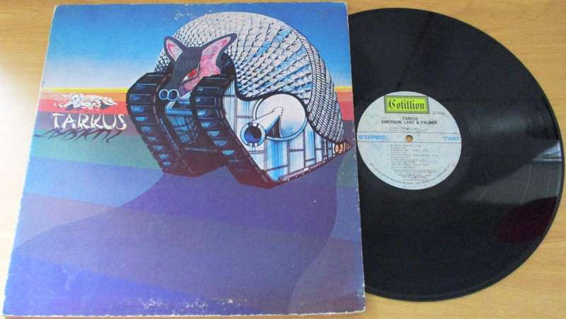 EMERSON LAKE AND PALMER Tarkus LP VINYL RECORD