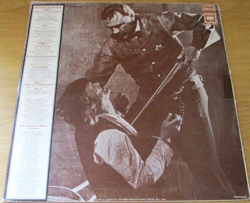 BOB DYLAN Pat Garrett & Billy the Kid LP VINYL RECORD